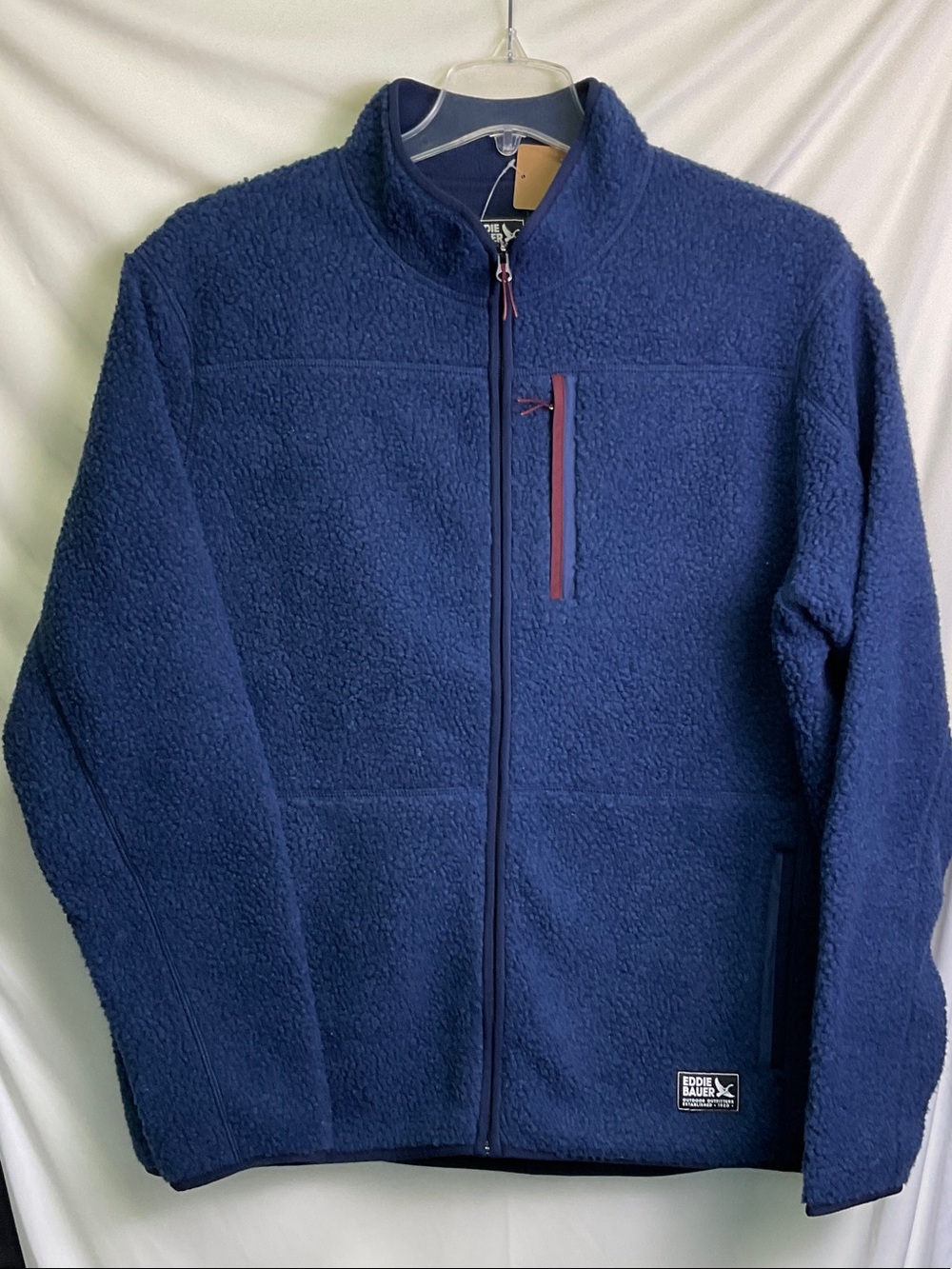 Eddie Bauer Men's Chilali Faux Shearling Fleece Jacket